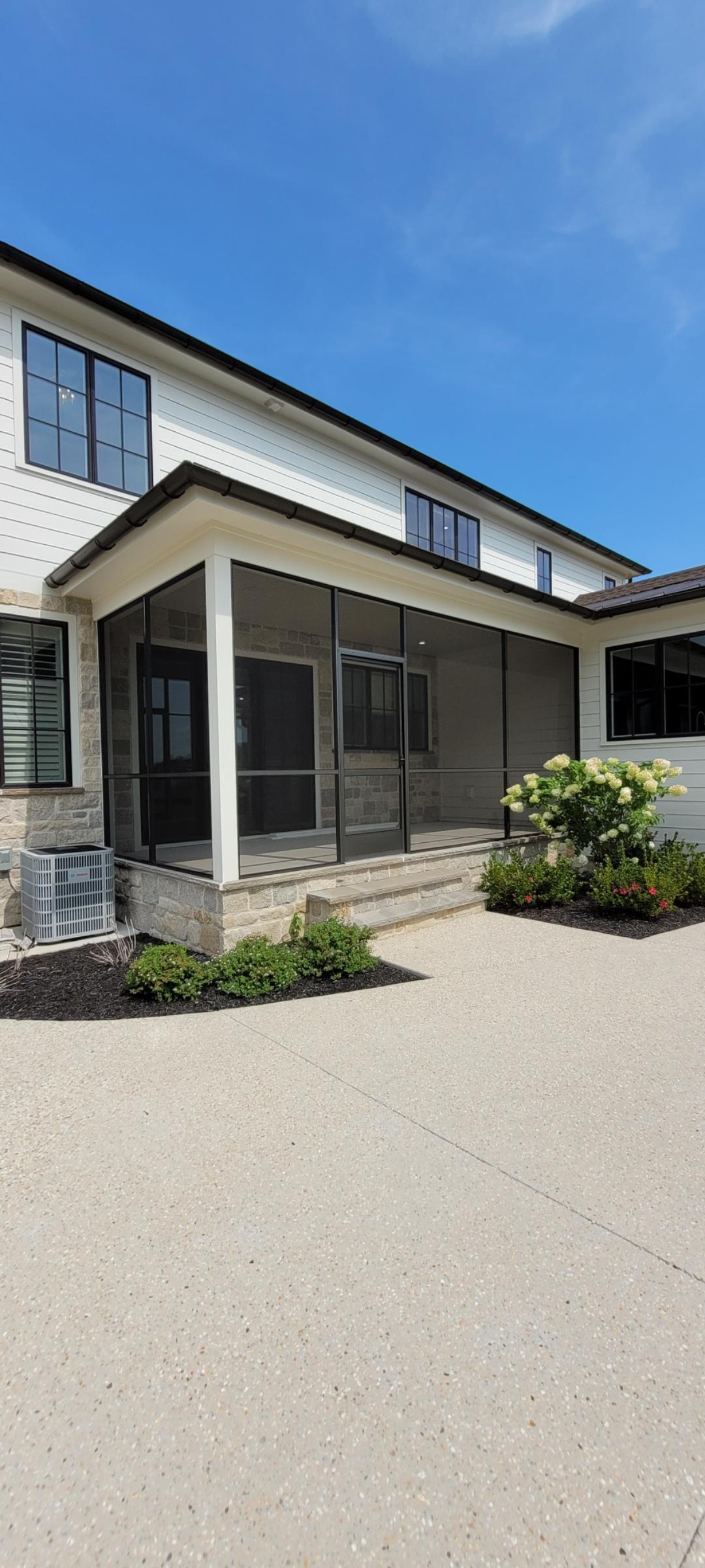 Elevated Two-Story Screened Patio