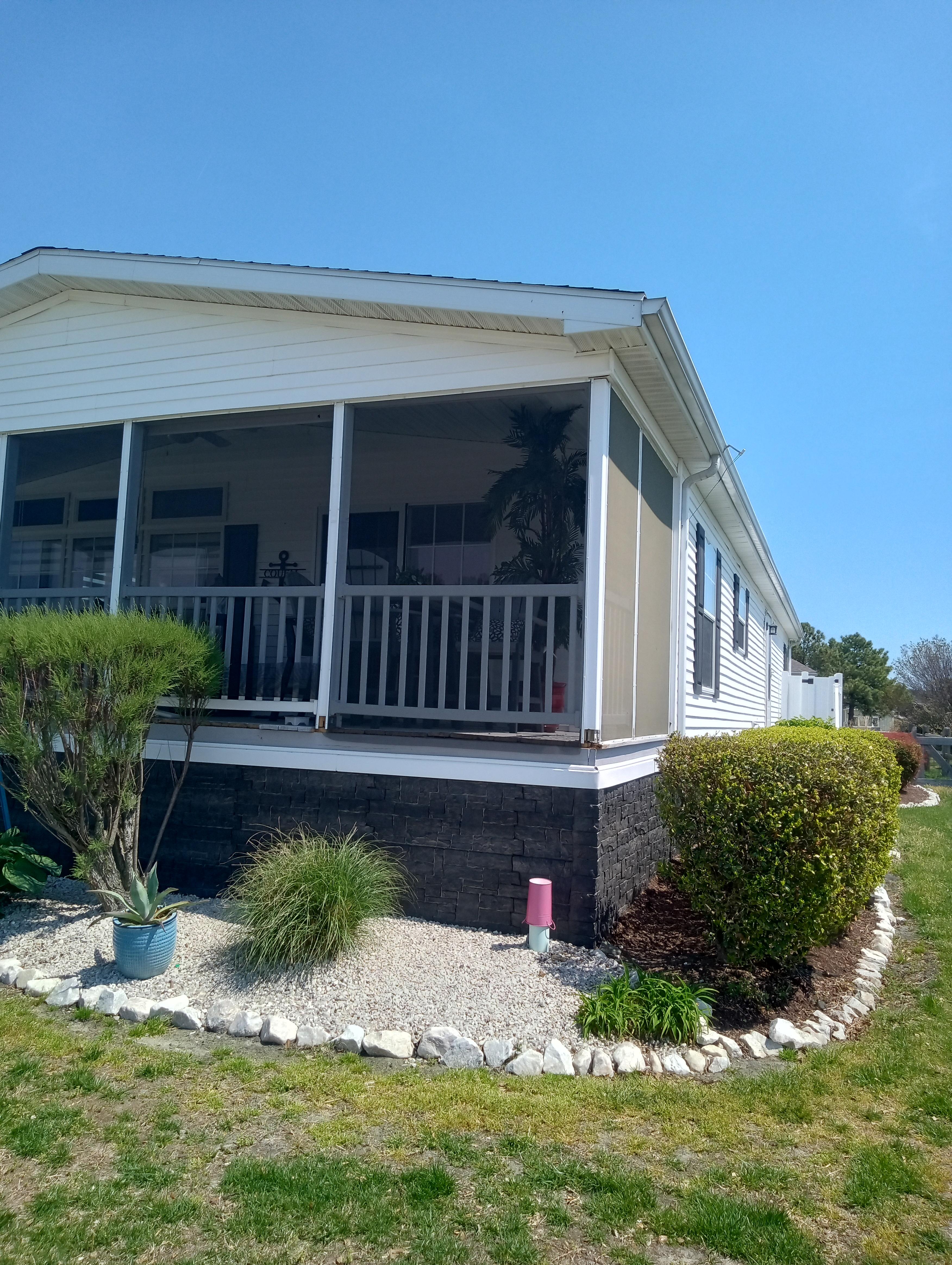 Manufactured Home Front Porch Enclosure
